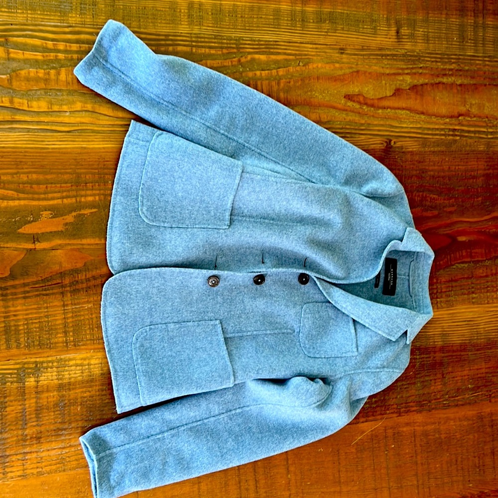 Max mara weekend light blue wool jacket - Picture 1 of 4